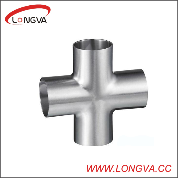 304/316L Sanitary Stainless Steel Weld Cross