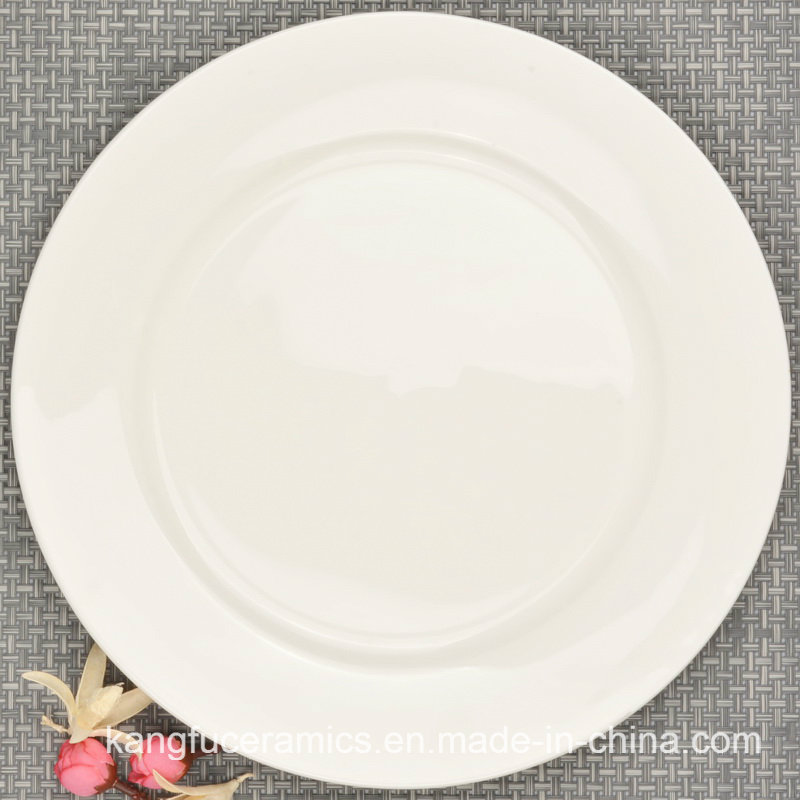 Bone China Porcelain Dinner Plate 10 Inch