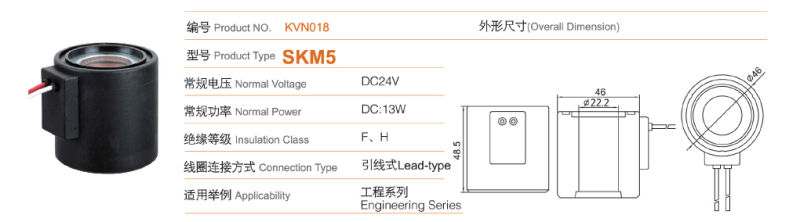 Skm5 Type Valve Solenoids