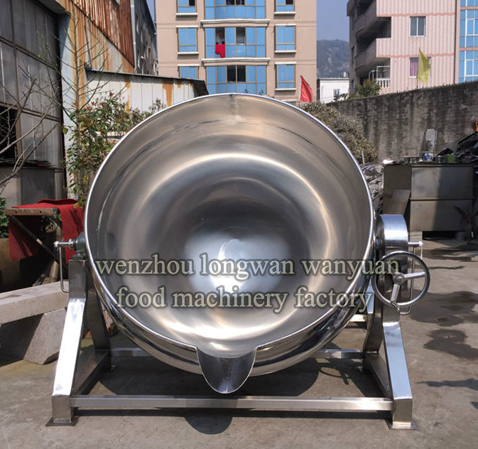 Open Type Tiltable Jacketed Kettle