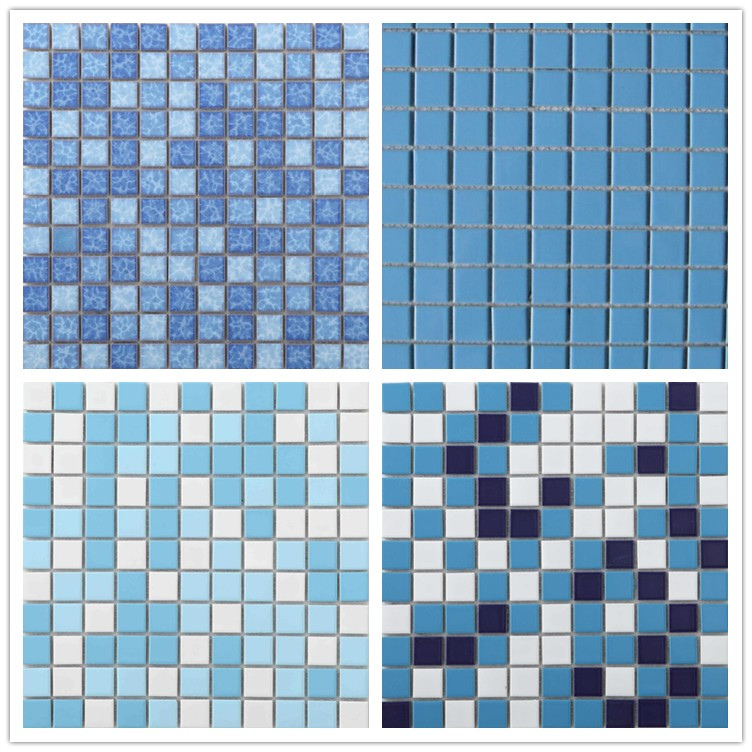 Porcelain Polished Mosaic for Swimming Pool