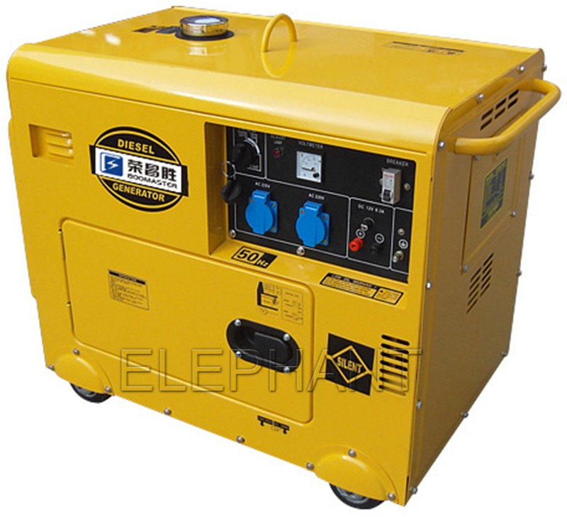 5.0kVA Portable Silent Diesel Generator