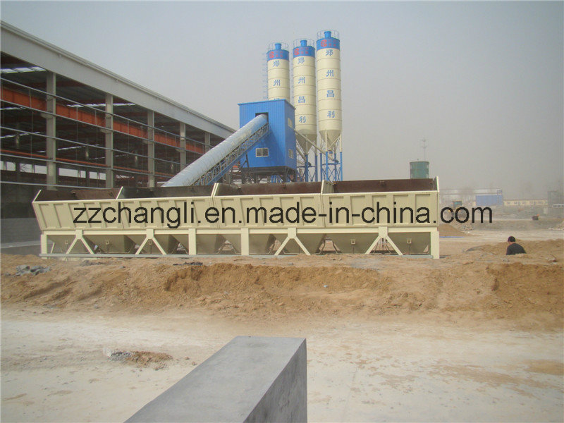 90m3/H Automatic Concrete Batching Plant Hot Sale in Malasy