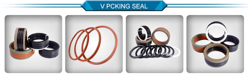 Elastomer Veepac Piston V-Ring Seal