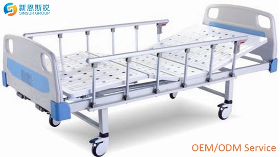 Manual 2 Crank Aluminum Alloy Sidereal Medical Bed/Beds