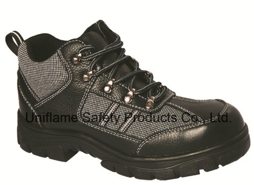 Ufa086 Black Sports Active Steel Toe Safety Shoes