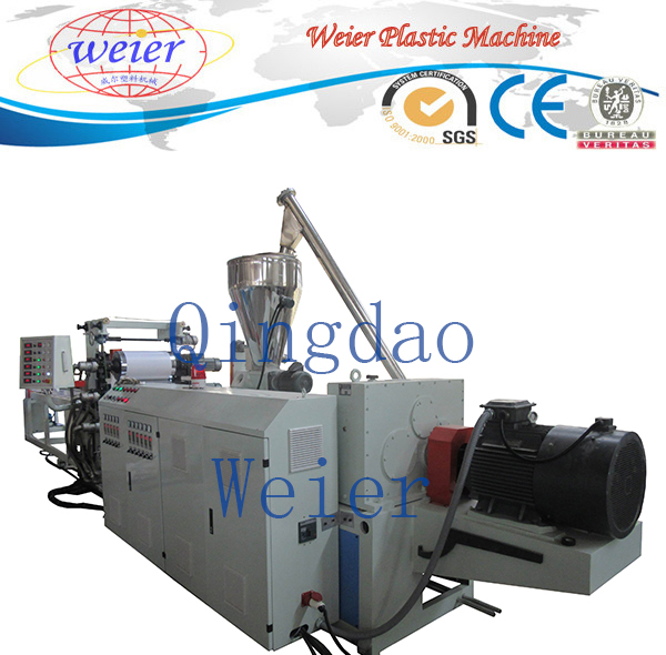 Extrusion Line for Edge Band Width 400mm with Slitting Cutter