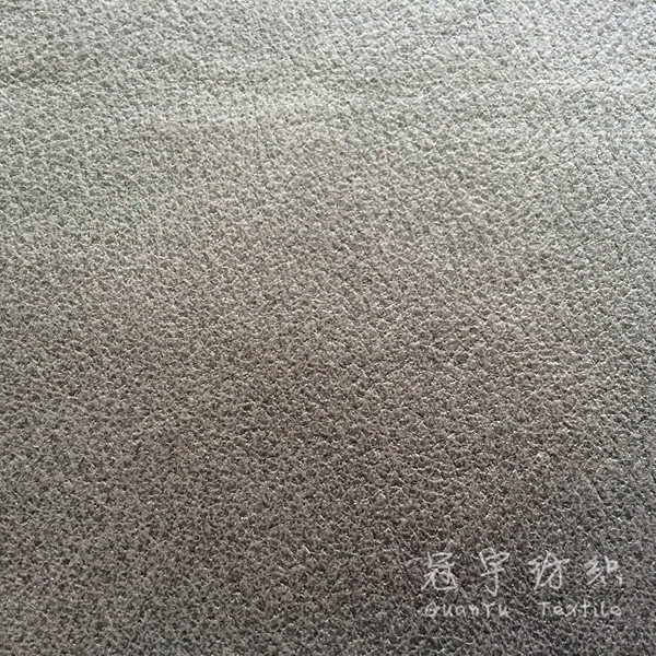 Artificial Leather Fabric with Brushed Back for Sofa