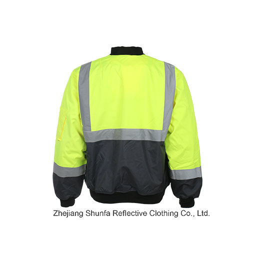 High Visibility Safety Jacket with 3m Reflective Tape