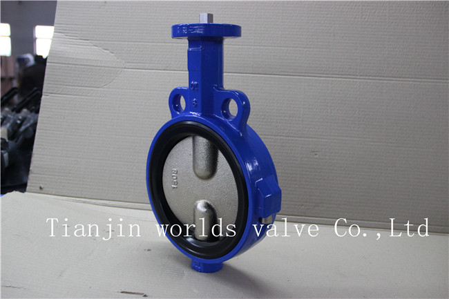 Split Body Wafer Type Butterfly Valve with Replaceable Liner