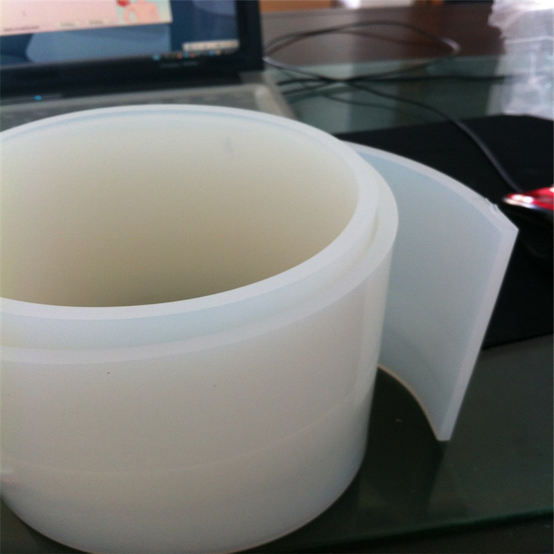 Transparent White Silicone Rubber Strip