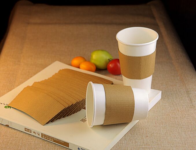 Disposable Customized Coffee Hot Paper Cup with Lid