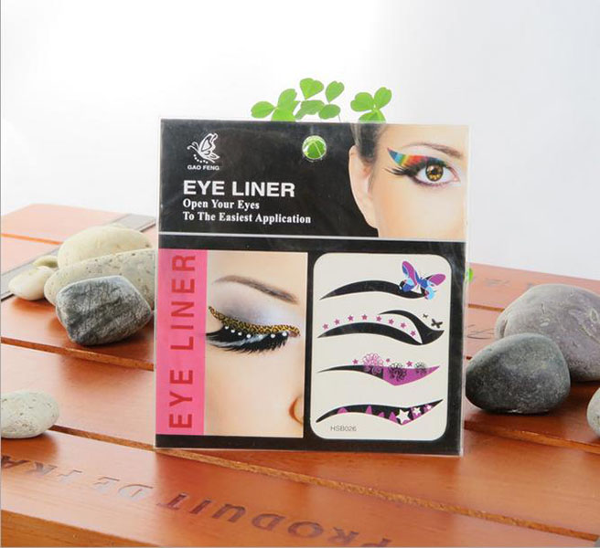 Hot Sale Fashion Face Art Beauty Equipment Eye Art Eye Removable Stickers
