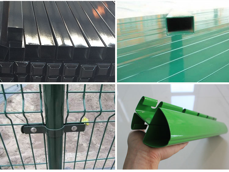 PVC Coated V Pressed Welded Wire Mesh Fence