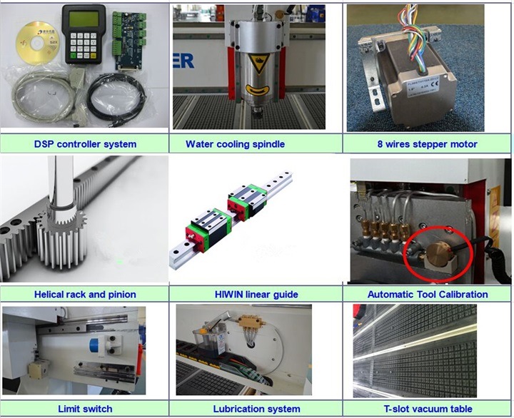 Sunrise CNC 1530 Vacuum Table Wood Woodworking CNC Router