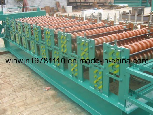 Less Labor Color Steel Tile Roll Forming Machine