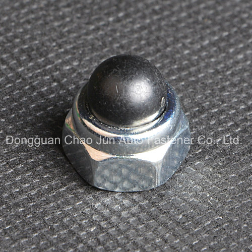 DIN986 Carbon Steel Hex Nylon Cap Nut for Furniture