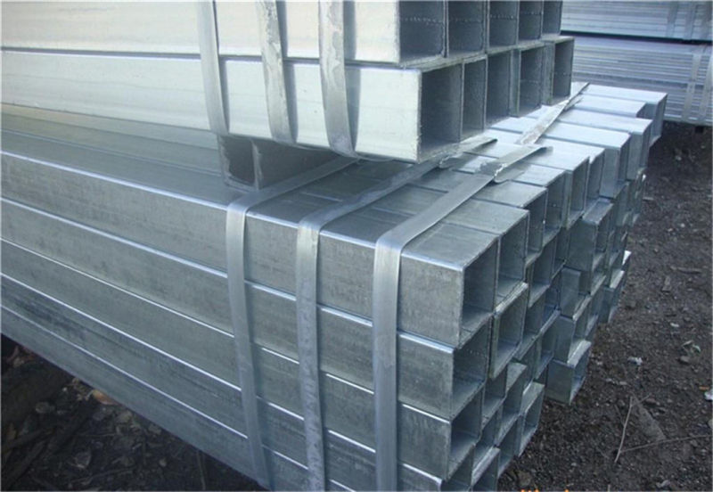 ERW Hot DIP Galvanized Square and Rectangular Steel Pipe