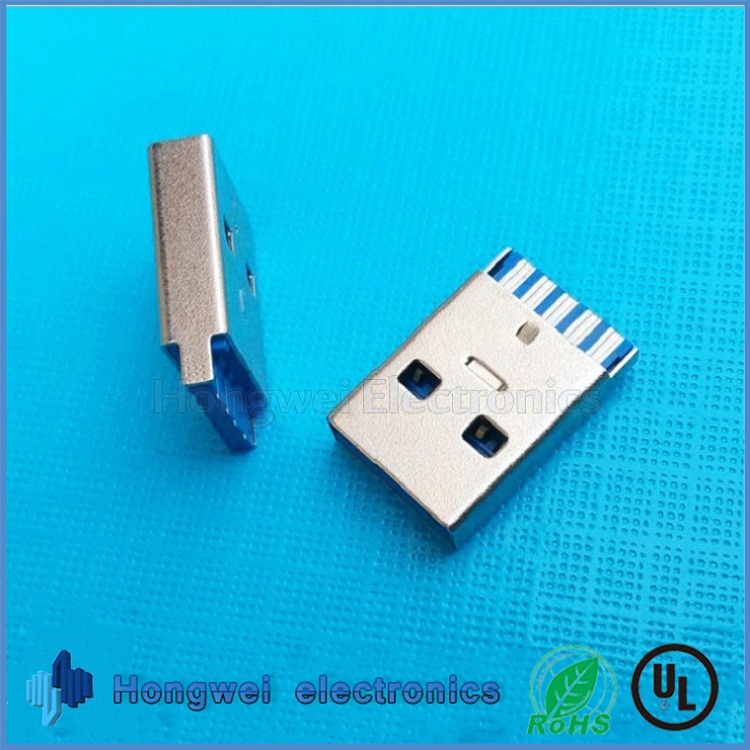 Dual SMT DIP Enhanced Female Connector Sink Typec Female