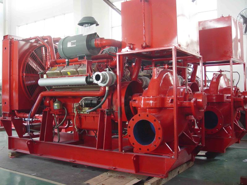 UL Fire Fighting Pumps Packages with Diesel Electric Jockey Pumps