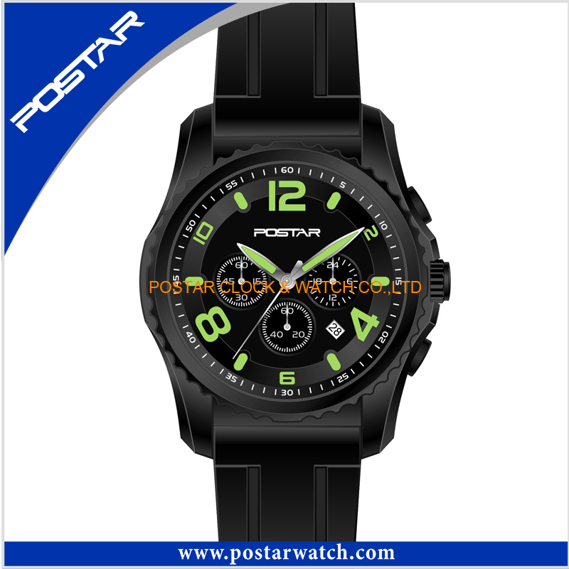 New Style Quartz Multifunction Waterproof Sport Man Watch