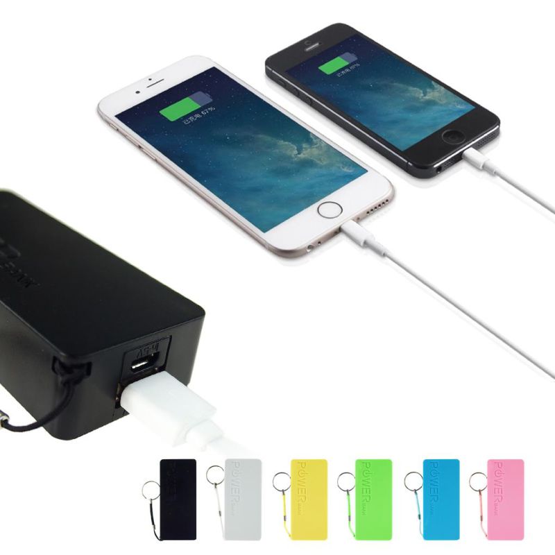 Promotion Cheap Mini Portable Power Bank 5600mAh with Keyring