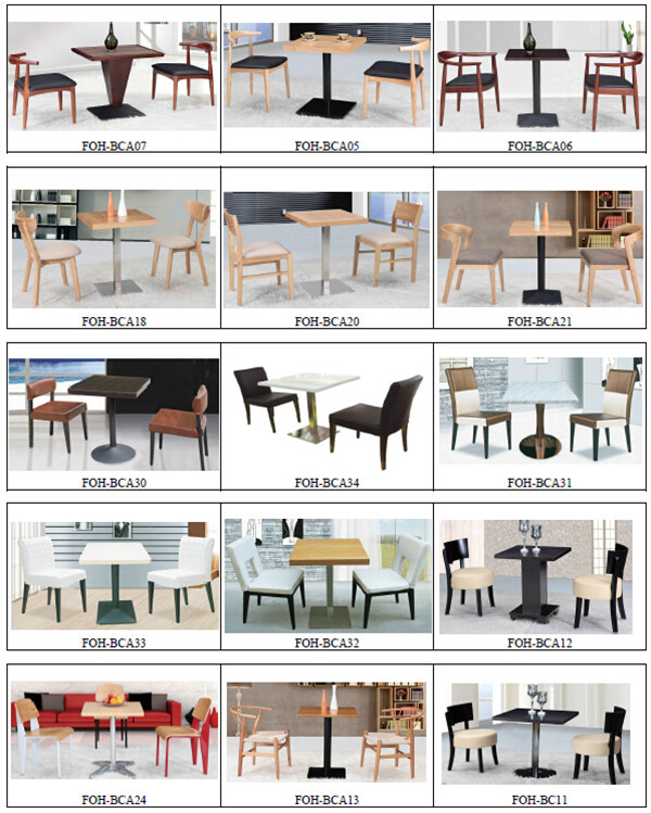 Full Package Solution High End Restaurant Furniture (FOH-BCA09)