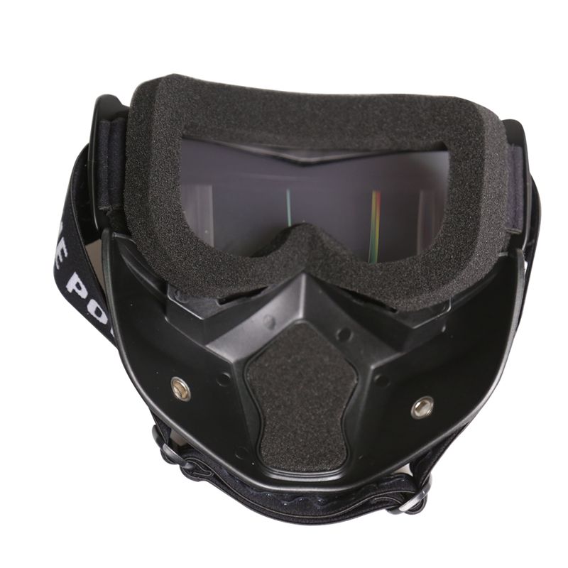 Motocross Goggles Mask Full Face Goggles Mask Protective Goggles Mask Tactical Mask