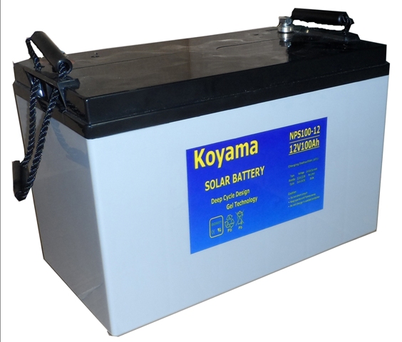 Gel Deep Cycle Battery 12V100ah Storage Battery