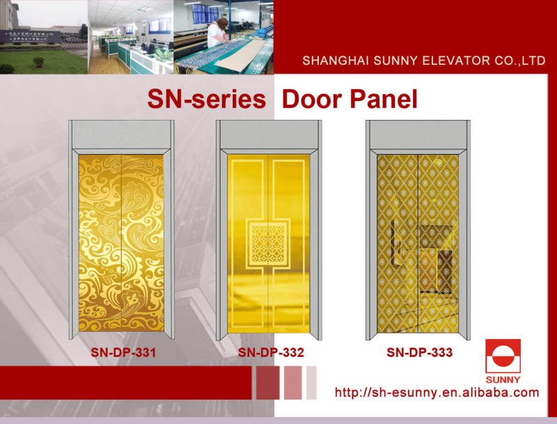 Stainless Steel Door Panel for Elevator (SN-DP-301)