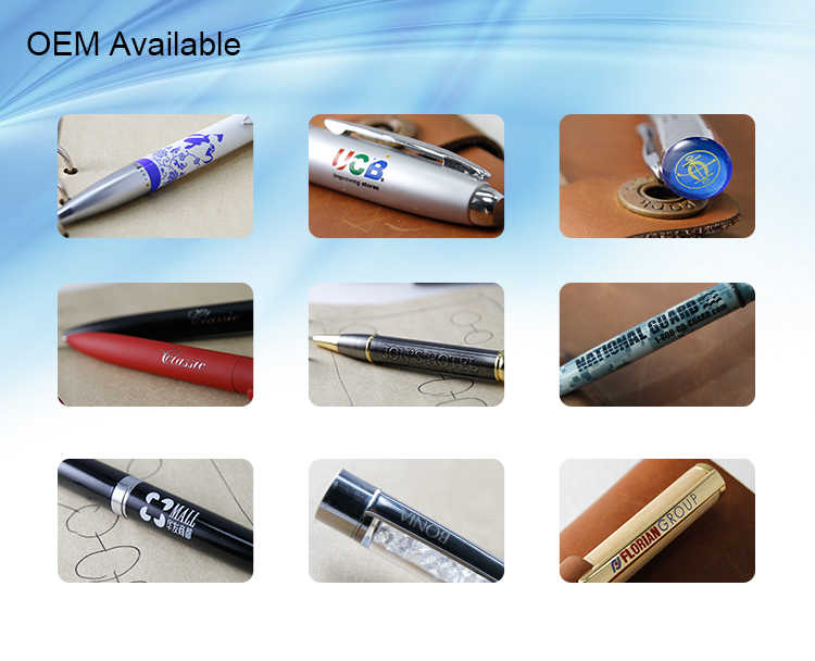 Slim Plastic Pen Metal Pen for Gift Pen (TP-028)