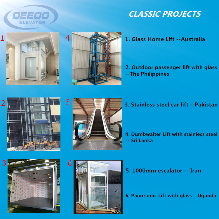 Indoor Commercial Warehouse Friehgt Cargo Goods Lift