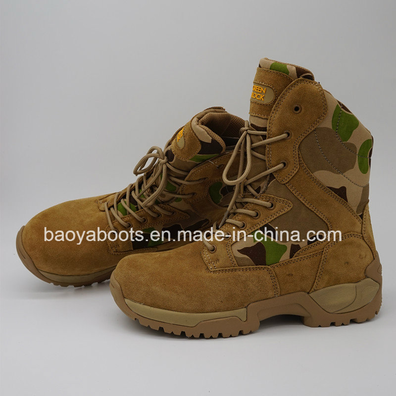 2016new Design Camouflage Desert Boots Jungle Tactical Boots of Military