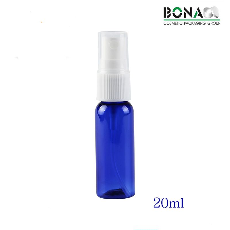 High Quality 20ml Pet Bottle Round Bottle with Sprayer