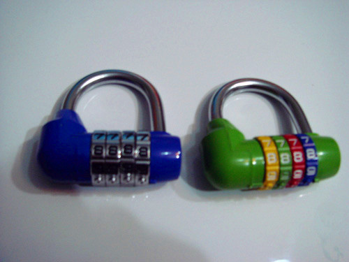 Combination Padlock, Bag Padlock, Zinc Padlock H-8057