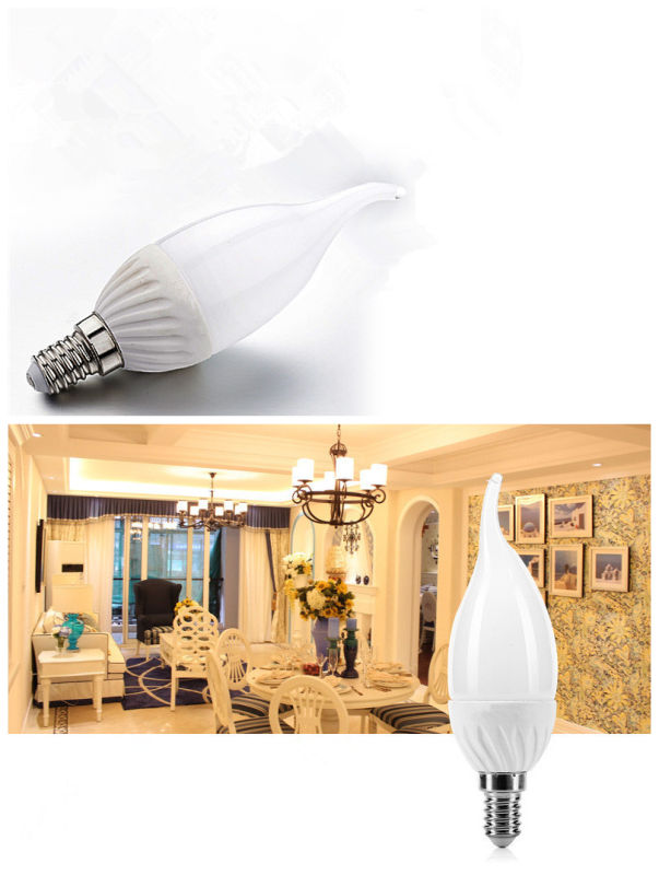 Candle Tailer Shape CFL 9W (VLC-CDT-9W) , Energy Saving Lamp