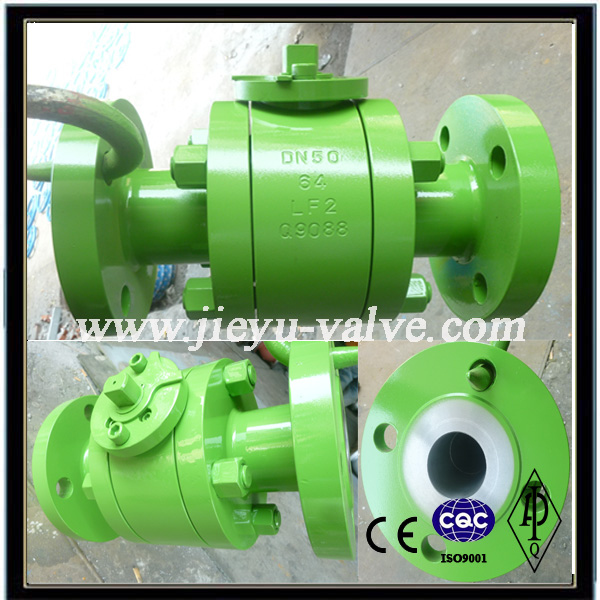 Forged Steel 3PC Flange Ball Valve