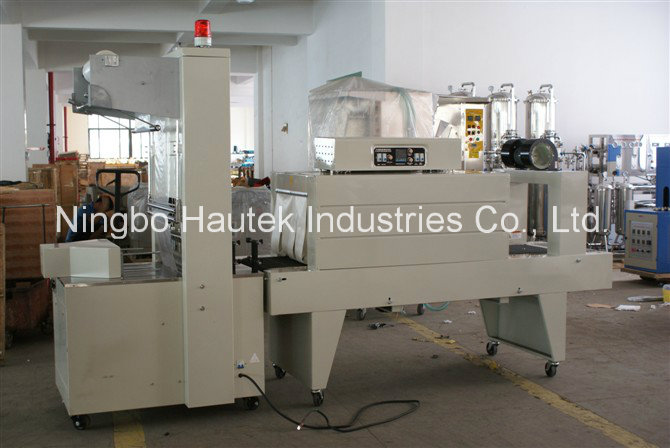 Water Bottle PE Film Sleeve Wrapper and Shrinking Machine
