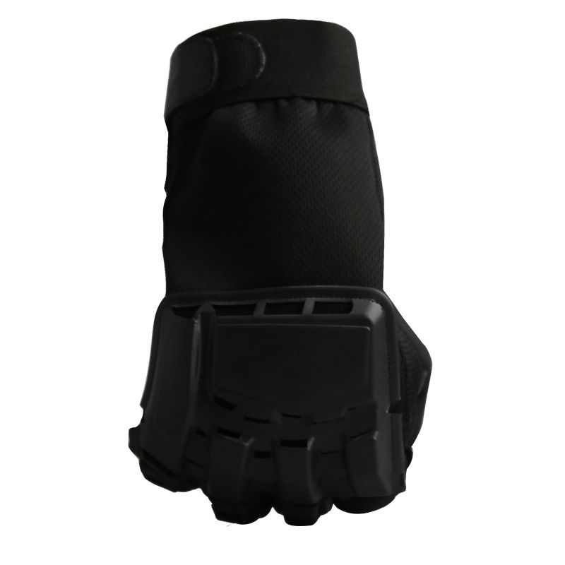 Tactical Army Fan Gloves Safety Gloves Protective Gloves for Wargame Black