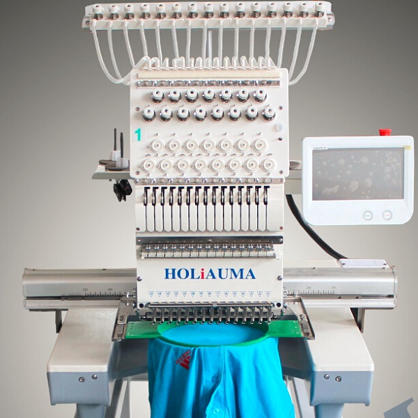 Newest Computerized Embroidery Machine Single Head for Cap/T-Shirt/Flat/3D/ Towel Embroidery