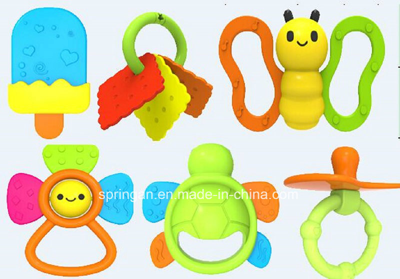 Wonderful Cheap Plastic Baby Hand Rattles Toy