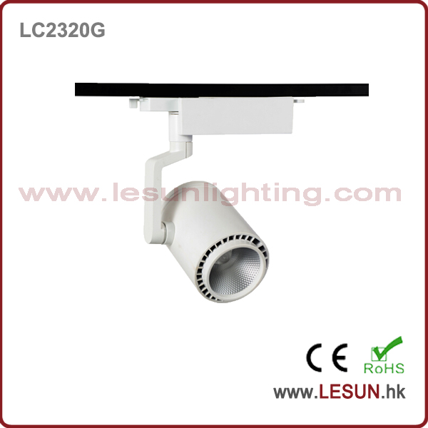 New Issue 30W White/Black COB Track Lamp for Fashion Shop LC2328g