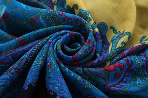 Paisely Printed Fashion Lady Wool Shawl