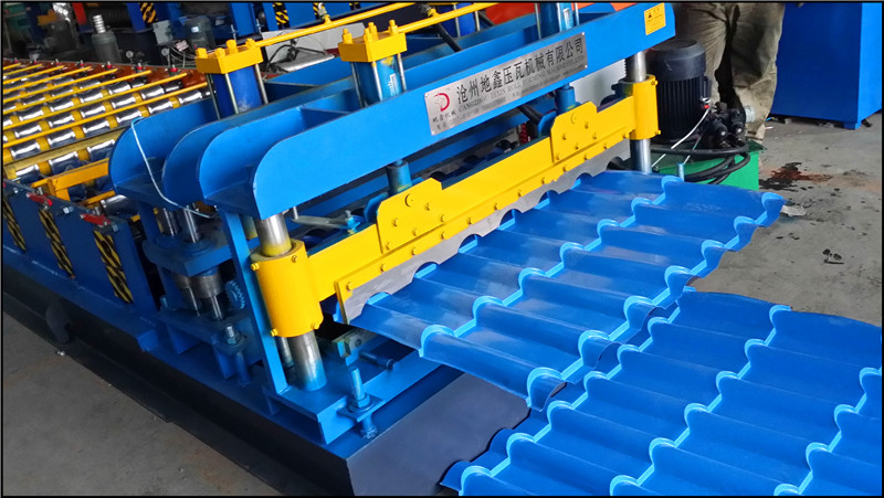 The Roof Tile Sheet Metal Roll Forming Machinery