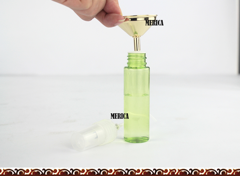 Stainless Steel Mini Golden Perfume Funnel