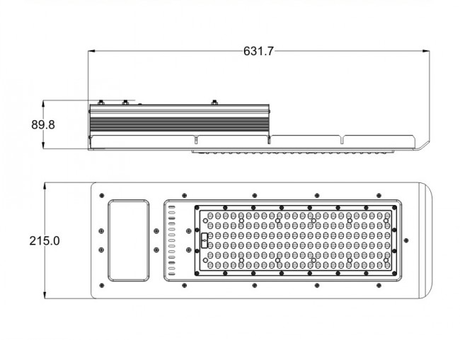 Waterproof High Power 150W LED Street Light Made by Professional Manufacturer