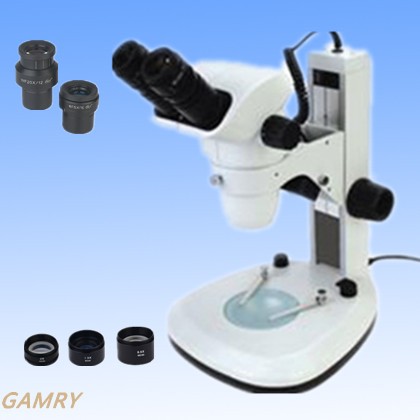 China Made High Quality Stereo Zoom Microscope (Szx6745-J3)