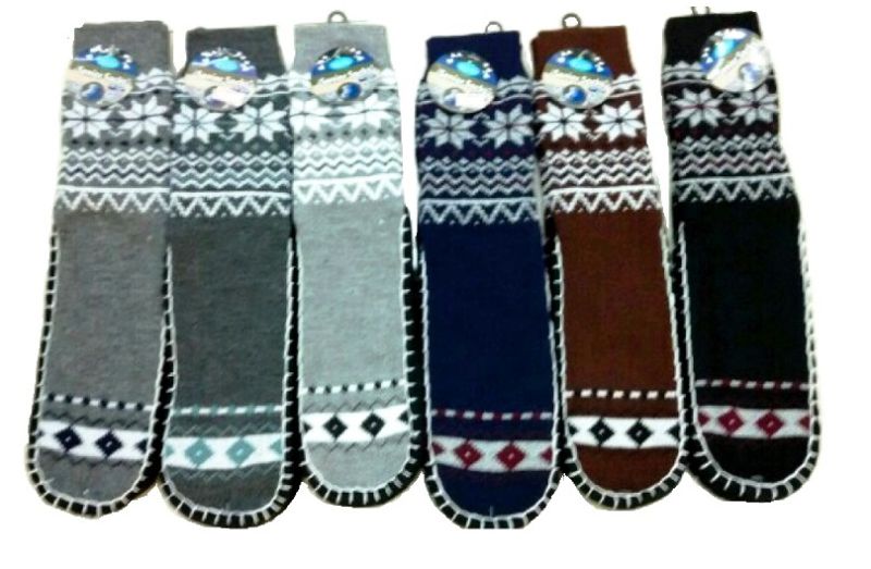 Men Knitted Anti-Slip Christmas Floor Socks Factory Manufacturer