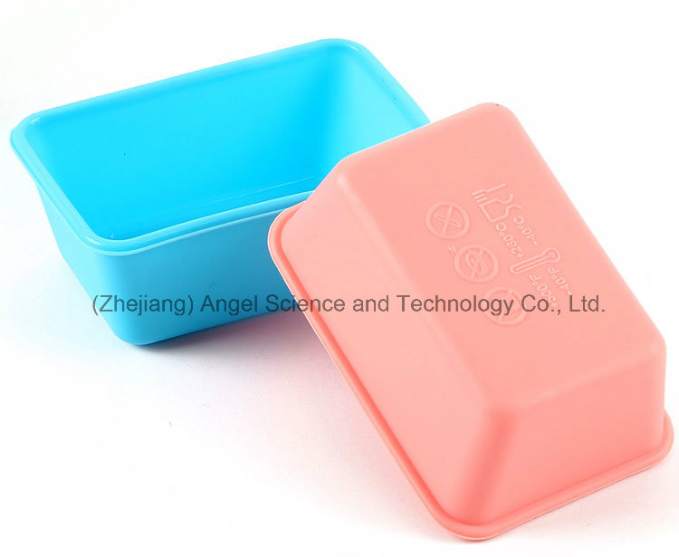 New Product Rectangular Silicone Mold for Muffin Cake Sc52