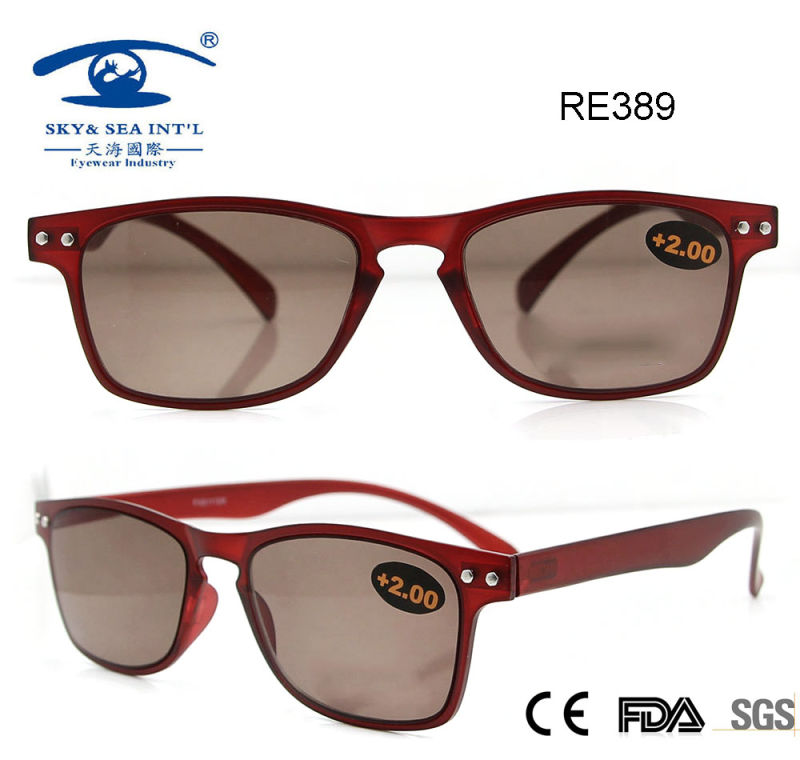 Fashionl Plastic Reading Glasses (RE389)